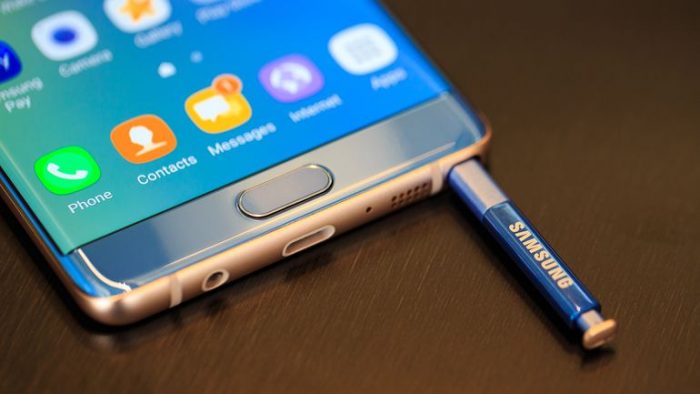 Samsung anunciará el motivo de la falla de los Galaxy Note 7 a fin de año