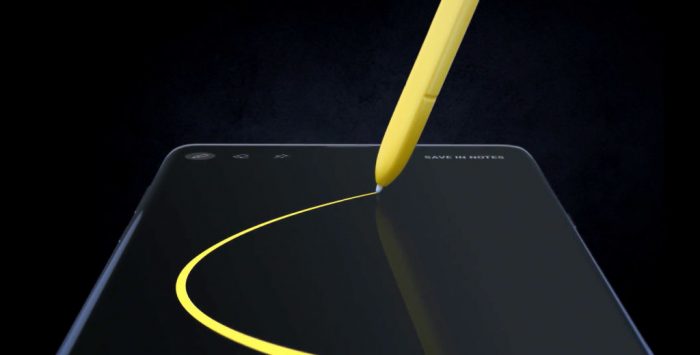 Samsung nos muestra todas las novedades del Galaxy Note 9 en vídeo