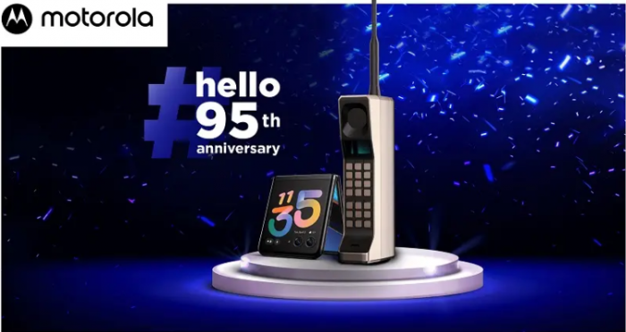 Motorola celebra su 95° aniversario