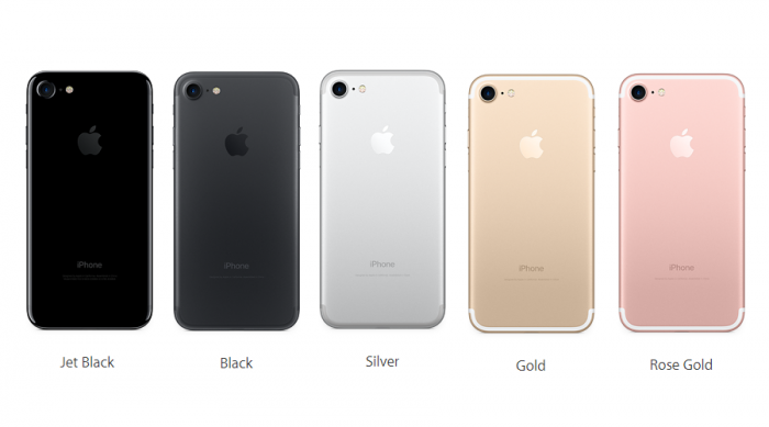¿Cuál es el color favorito del nuevo iPhone 7?
