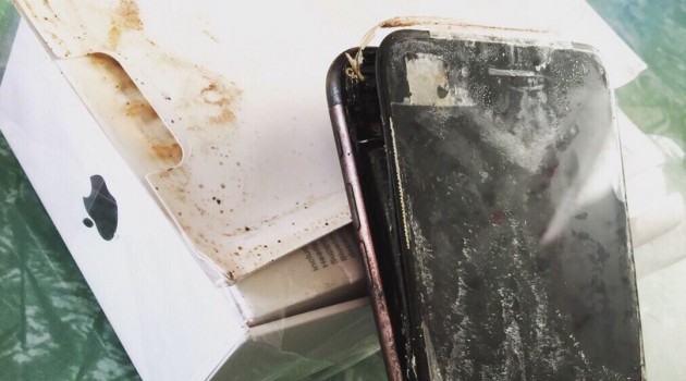 Un iPhone 7 se incendia en China sin razón aparente