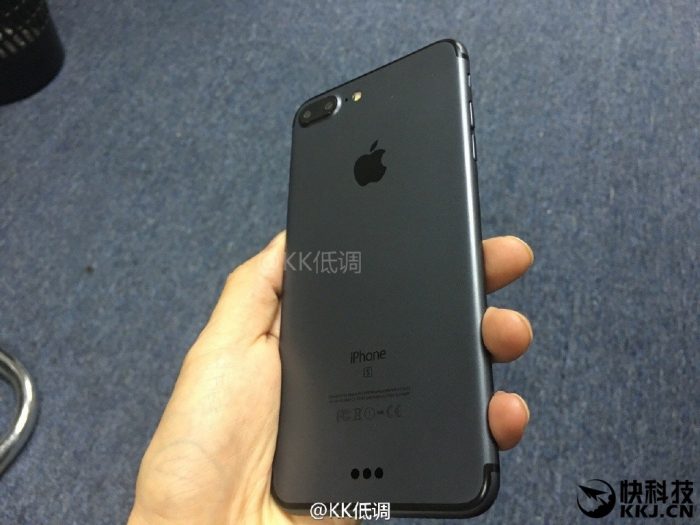 El iPhone 7 Plus se deja ver en el nuevo color Space Black