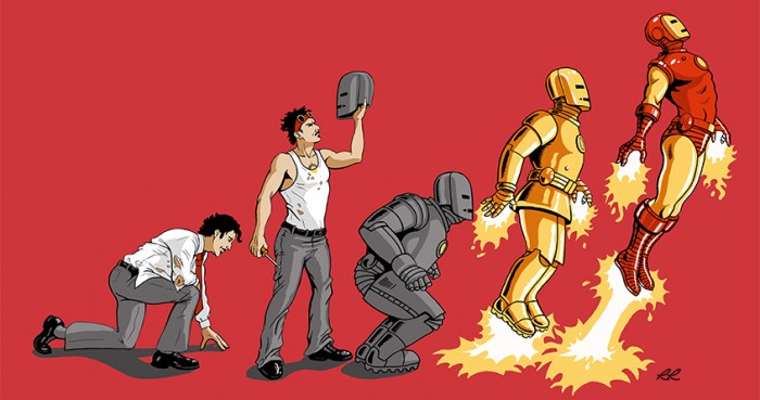 Así ha sido la evolución de Iron Man desde sus inicios hasta hoy