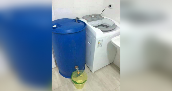 No hay que ser un genio para implementar este sistema para reutilizar el agua de tu lavadora