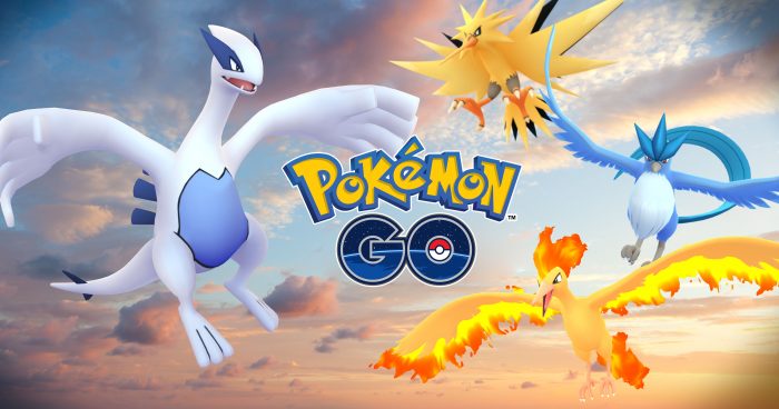Pokémon GO: Niantic extiende el periodo para atrapar a las aves legendarias