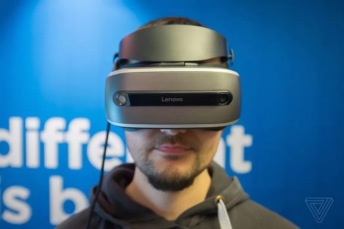 Los nuevos lentes de realidad virtual de Lenovo están alucinantes