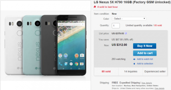 El Nexus 5X es un gran teléfono y hoy está de oferta