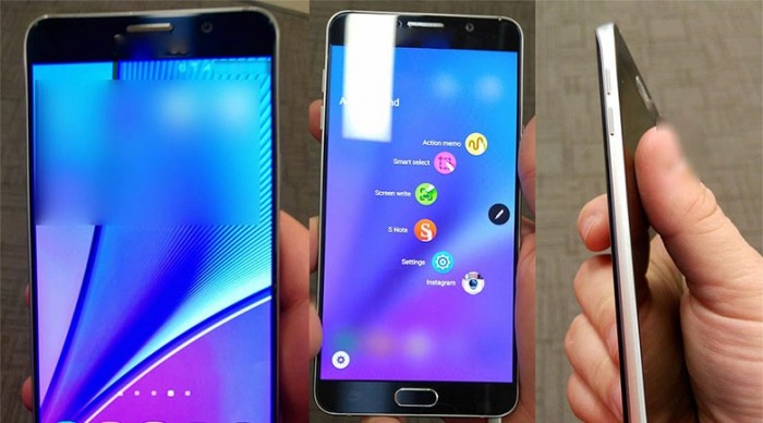 Samsung Galaxy Note 5 se deja ver en fotos reales