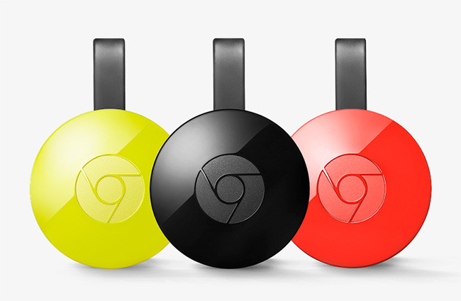 El nuevo Chromecast 2 es más potente y viene en diferentes colores