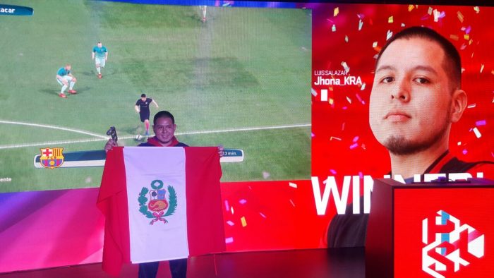 Peruano quedó en el 3er puesto del Mundial de PES