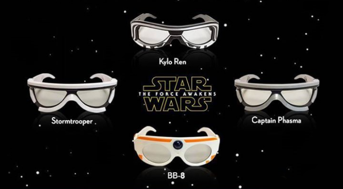 Star Wars: Podrás adquirir estos lentes al comprar entradas para próxima película