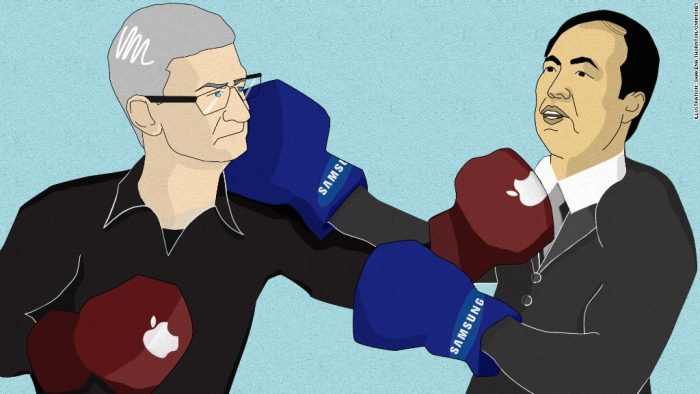 Apple y Samsung volverán a los tribunales por demanda de patentes