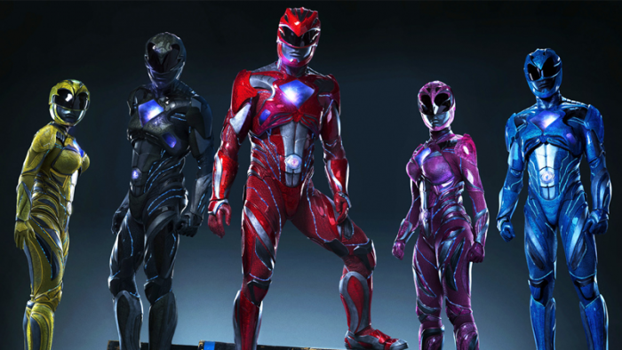 Primer vistazo a los trajes de los nuevos Power Rangers