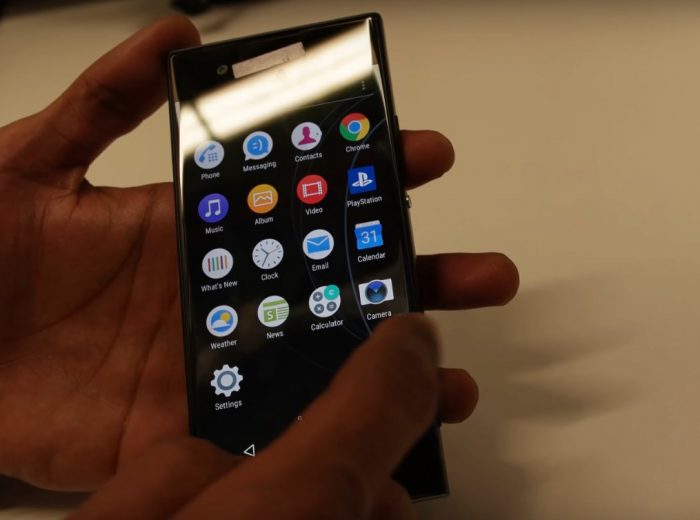 El Sony Xperia XA 2017 se filtra en vídeo mostrando su diseño y pantalla