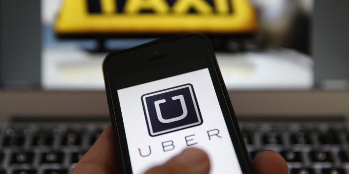 Los taxistas contra Uber