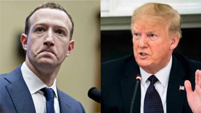 Mark Zuckerberg banea a Trump de Facebook por incitar protestas