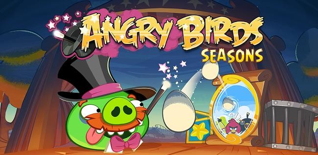 Angry Birds Seasons se actualiza y tiene nuevos niveles llenos de magia y portales