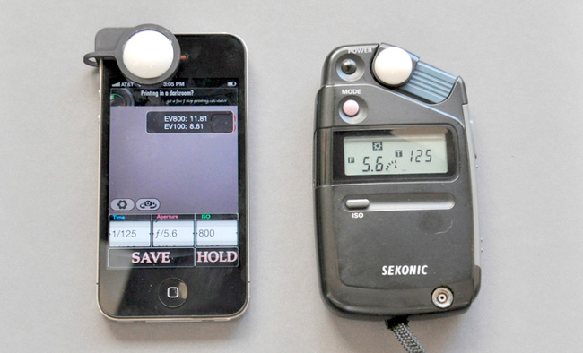 Luxi, el iPhone como un fotómetro