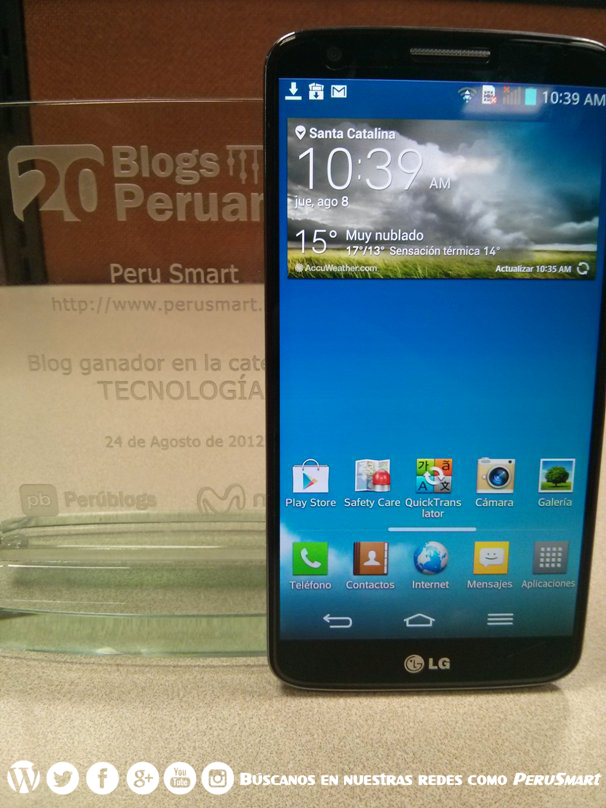 Filtrado el precio del LG G2