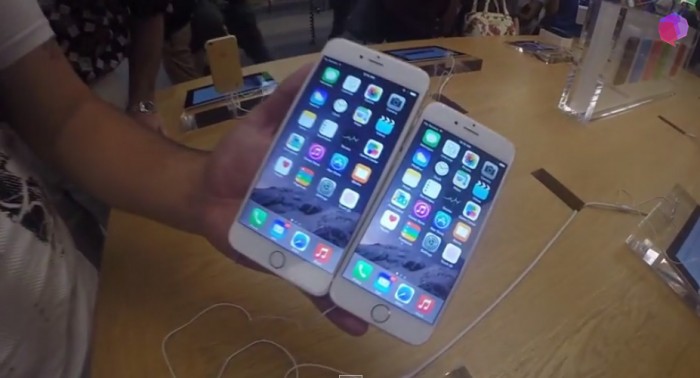 Primer vistazo al iPhone 6 y iPhone 6 Plus