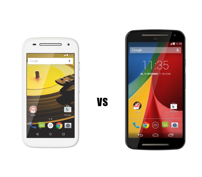 Nuevo Moto E vs Nuevo Moto G