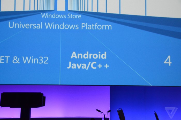 Windows 10 correrá aplicaciones de iOS y Android