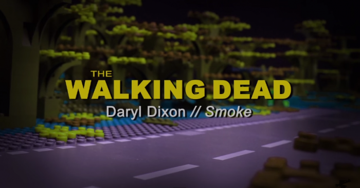 Daryl Dixon de «The Walking Dead» en versión Lego y un video de acción