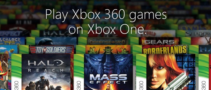 Xbox One tendrá retro-compatibilidad y leerá juegos de Xbox 360