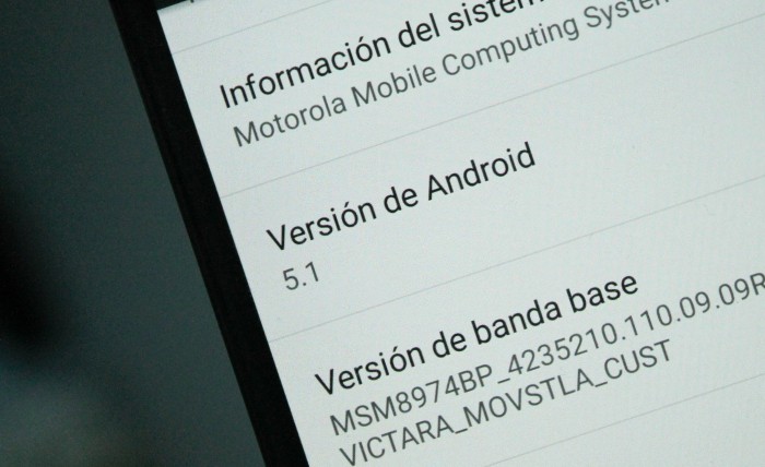 Moto X 2da generación de Entel viene recibiendo actualización Android 5.1