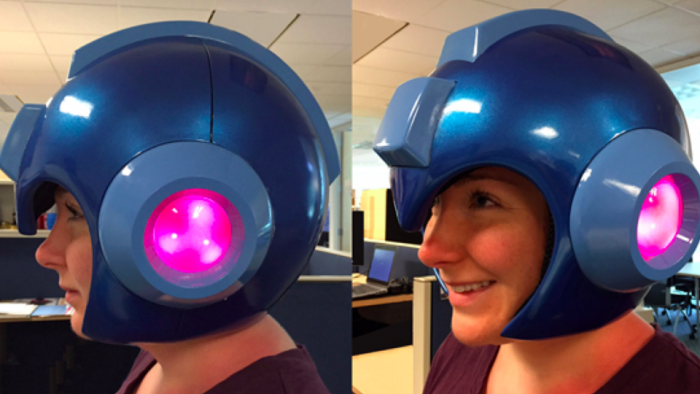 Capcom anuncia que venderá réplicas oficiales del casco de Megaman