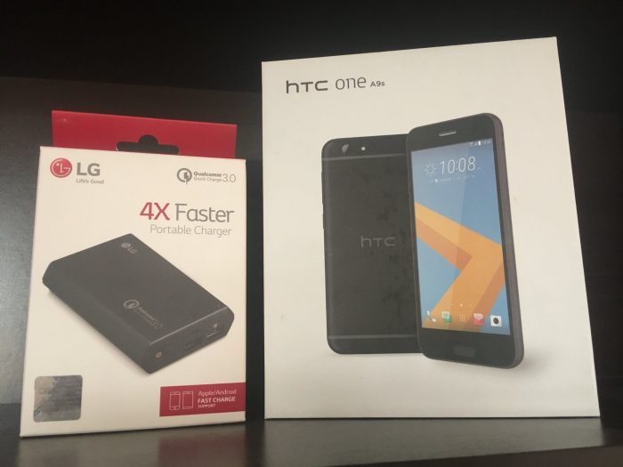 Ganador HTC One A9s y LG Portable Charger