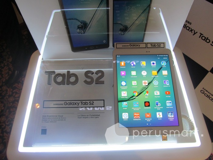 Samsung presenta la nueva tablet Galaxy Tab S2