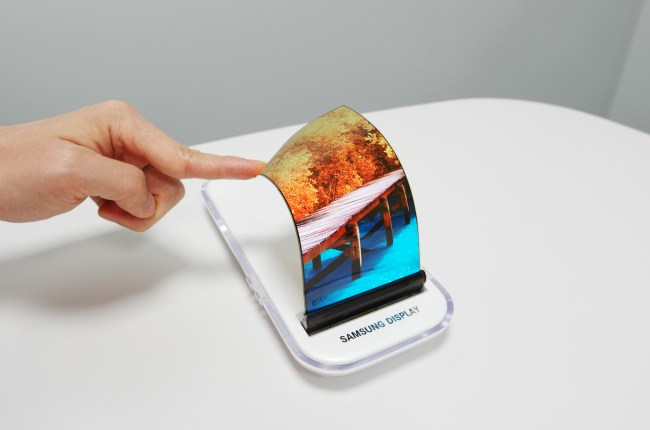El smartphone plegable de Samsung llegará sí o sí en el 2018