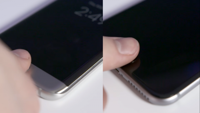 Galaxy S7 y iPhone 6s enfrentados en prueba de velocidad del sensor de huellas