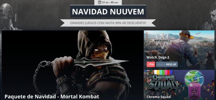 Las ofertas de juegos en Nuuvem hacen palidecer hasta a las de Steam