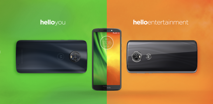 NP – Moto G6 y Moto E5, lo nuevo de Motorola no tiene límites