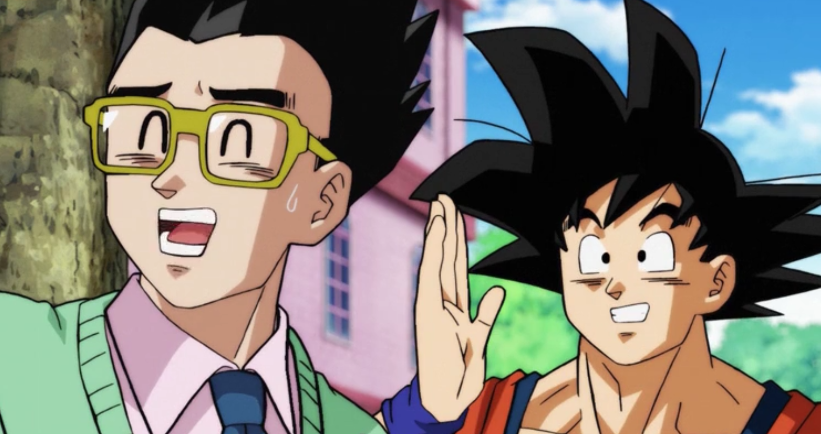 Gohan se une a la batalla