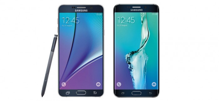 Galaxy Note 5 y Galaxy S6 Edge Plus ven filtradas imágenes oficiales y más especificaciones