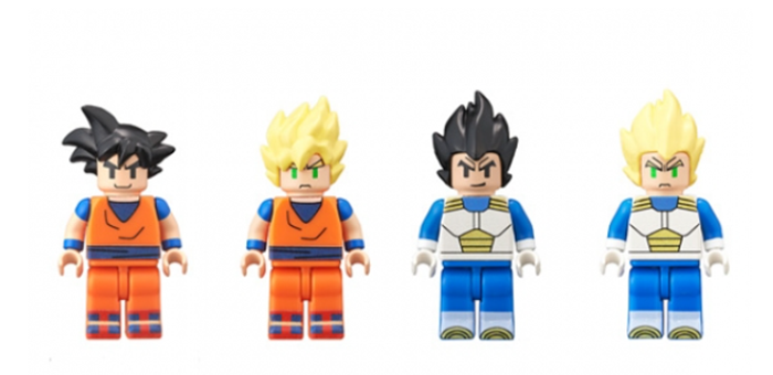 Bandai lanzará figuras «Lego» de Dragon Ball Z