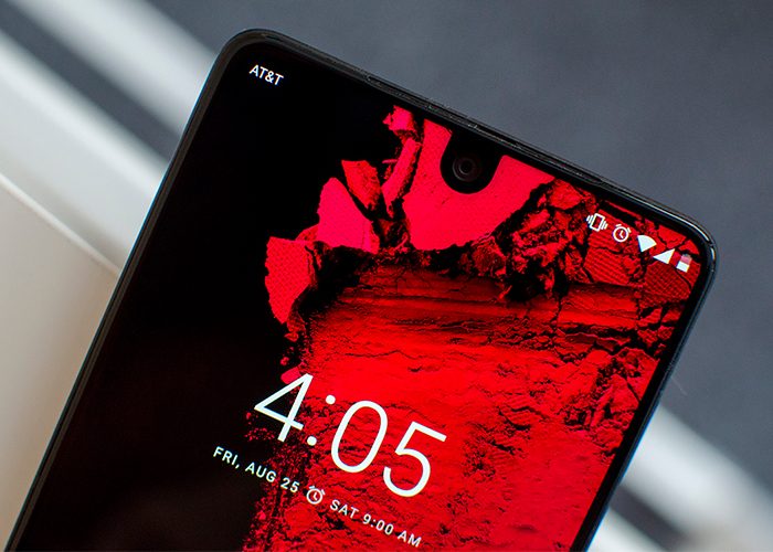 Essential eliminará el «notch» en su próximo smartphone