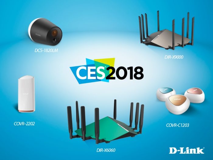 NP – D-LINK PRESENTA INNOVACIONES DE CONEXIÓN EN EL CES 2018