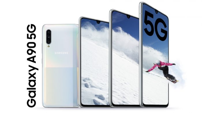 El Galaxy A90 5G es el primer smartphone no gama alta en recibir 5G