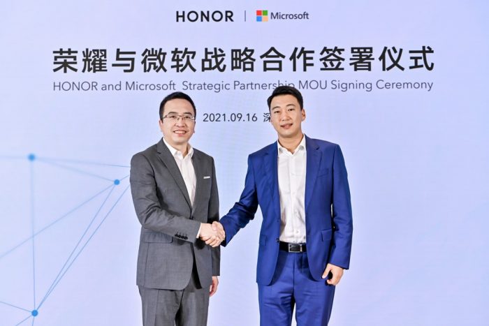 NP – HONOR y Microsoft firman alianza estratégica para desarrollar soluciones tecnológicas