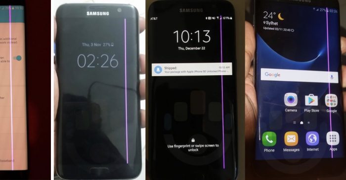 «La línea rosa de la muerte» es el próximo problema que Samsung debe afrontar