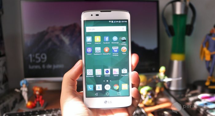 LG K8 review en español