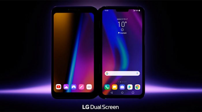 LG presenta su primer teléfono «plegable», el LG V50 ThinQ