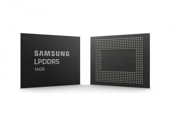 Samsung ya empezó la producción en masa de RAM LPDRR5 de 16 GB