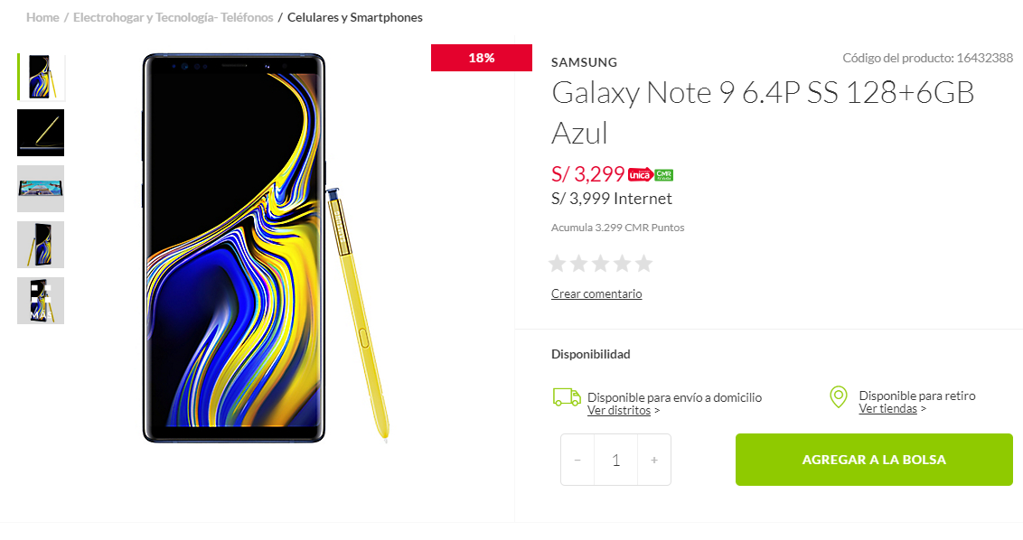 Galaxy Note 9