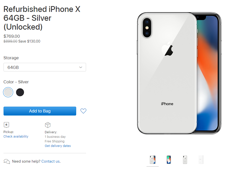 iPhone X