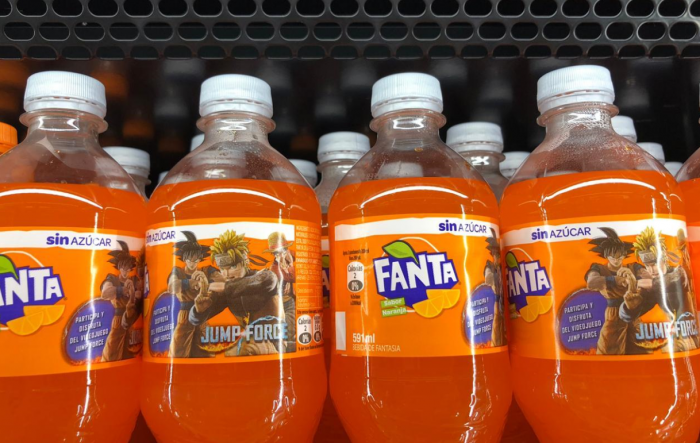 Fanta tendrá una edición especial con protagonistas de Dragon Ball, One Piece y Naruto